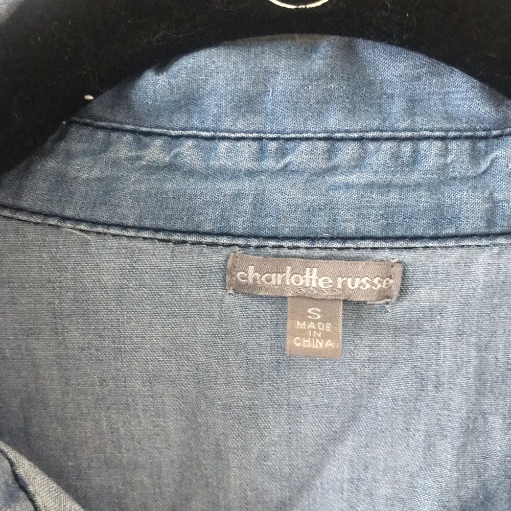 denim button down - Picture 2 of 3